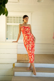 This is an image of Anna Slip in Frida - RESA featuring a model wearing the dress