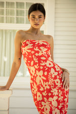 This is an image of Anna Slip in Frida - RESA featuring a model wearing the dress