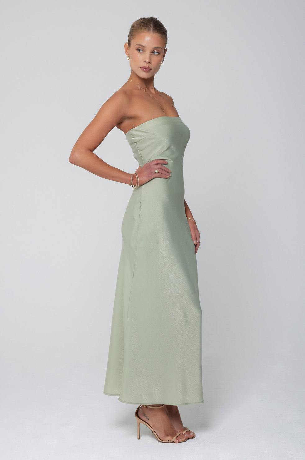 Capri Dress in Sage Smoke – TYSADESIGNS