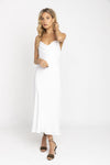 This is an image of Berri Slip - RESA featuring a model wearing the dress