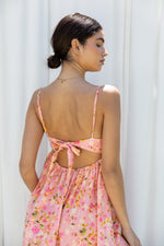 This is an image of Betsy Mini in Jasmine - RESA featuring a model wearing the dress
