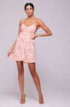 This is an image of Betsy Mini in Jasmine - RESA featuring a model wearing the dress