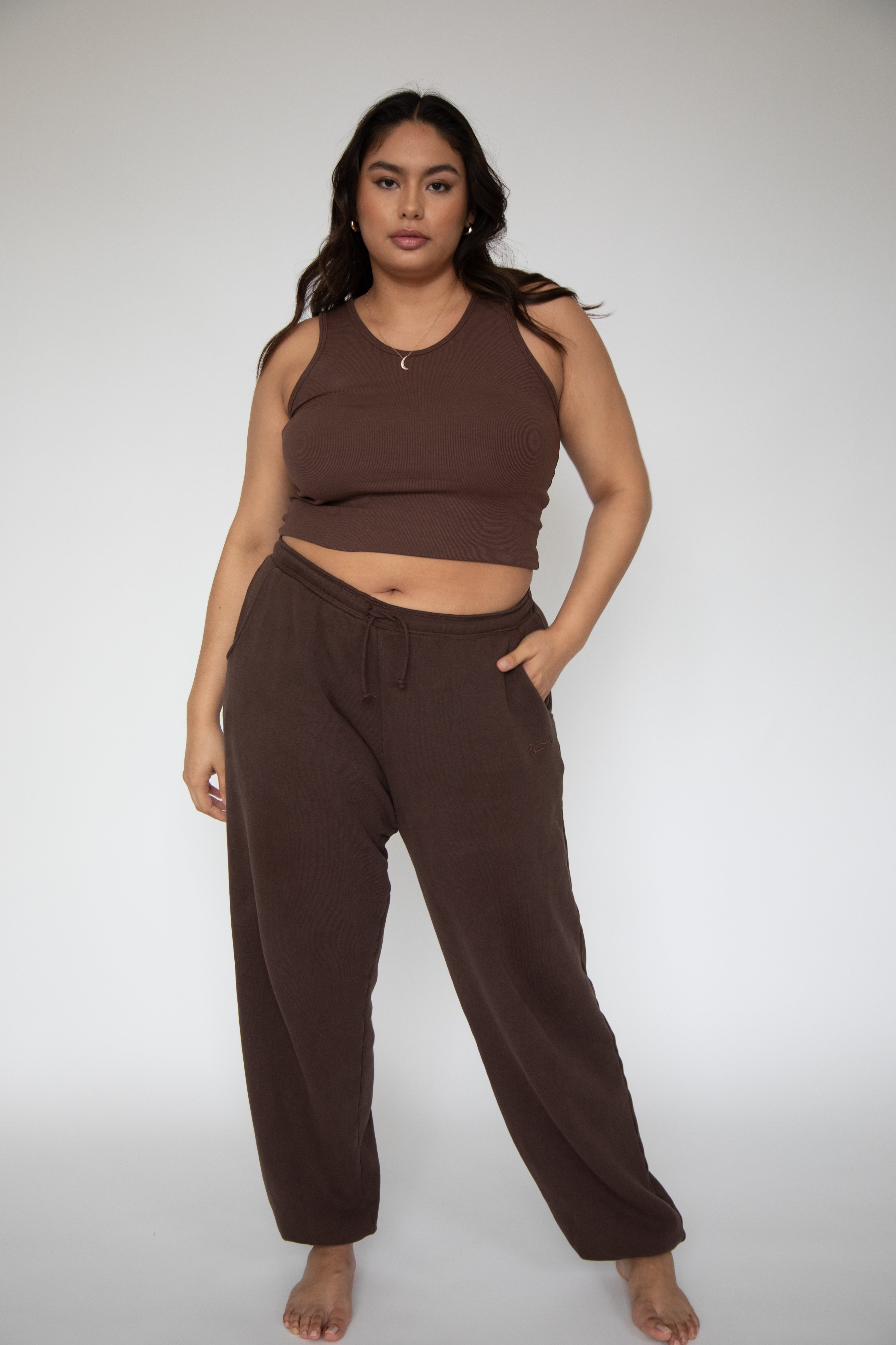 Bodhi Sweatpants in Tobacco – RESA