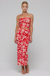 This is an image of Bonnie Mesh Top in Frida - RESA featuring a model wearing the dress