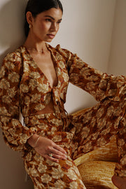 This is an image of Cha Cha Crop in Ashland - RESA featuring a model wearing the dress