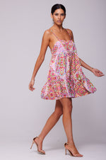 This is an image of Chloe Mini in Sayulita - RESA featuring a model wearing the dress