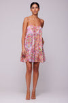 This is an image of Chloe Mini in Sayulita - RESA featuring a model wearing the dress