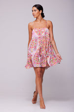 This is an image of Chloe Mini in Sayulita - RESA featuring a model wearing the dress