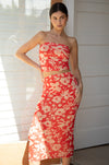This is an image of Clyde Mesh Skirt in Frida - RESA featuring a model wearing the dress