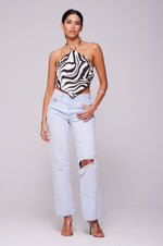 This is an image of Dixie Top in Tigris - RESA featuring a model wearing the dress