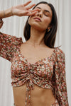 This is an image of Everly Blouse in Brixton - RESA featuring a model wearing the dress