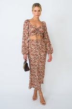 This is an image of Everly Blouse in Brixton - RESA featuring a model wearing the dress