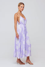 This is an image of Hannah Midi in Vienna - RESA featuring a model wearing the dress
