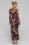 This is an image of Ida Top in Onyx - RESA featuring a model wearing the dress