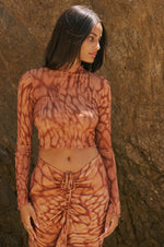 This is an image of Ida Top in Zion - RESA featuring a model wearing the dress