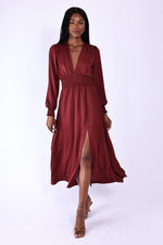 This is an image of Jade Maxi - RESA featuring a model wearing the dress