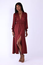This is an image of Jade Maxi - RESA featuring a model wearing the dress