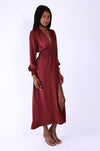 This is an image of Jade Maxi - RESA featuring a model wearing the dress