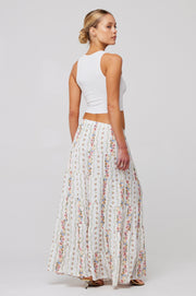 This is an image of Juliana Skirt in Midsummer - RESA featuring a model wearing the dress