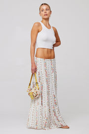 This is an image of Juliana Skirt in Midsummer - RESA featuring a model wearing the dress