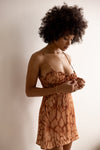 This is an image of Juniper Mini in Zion - RESA featuring a model wearing the dress