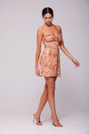 This is an image of Juniper Mini in Zion - RESA featuring a model wearing the dress