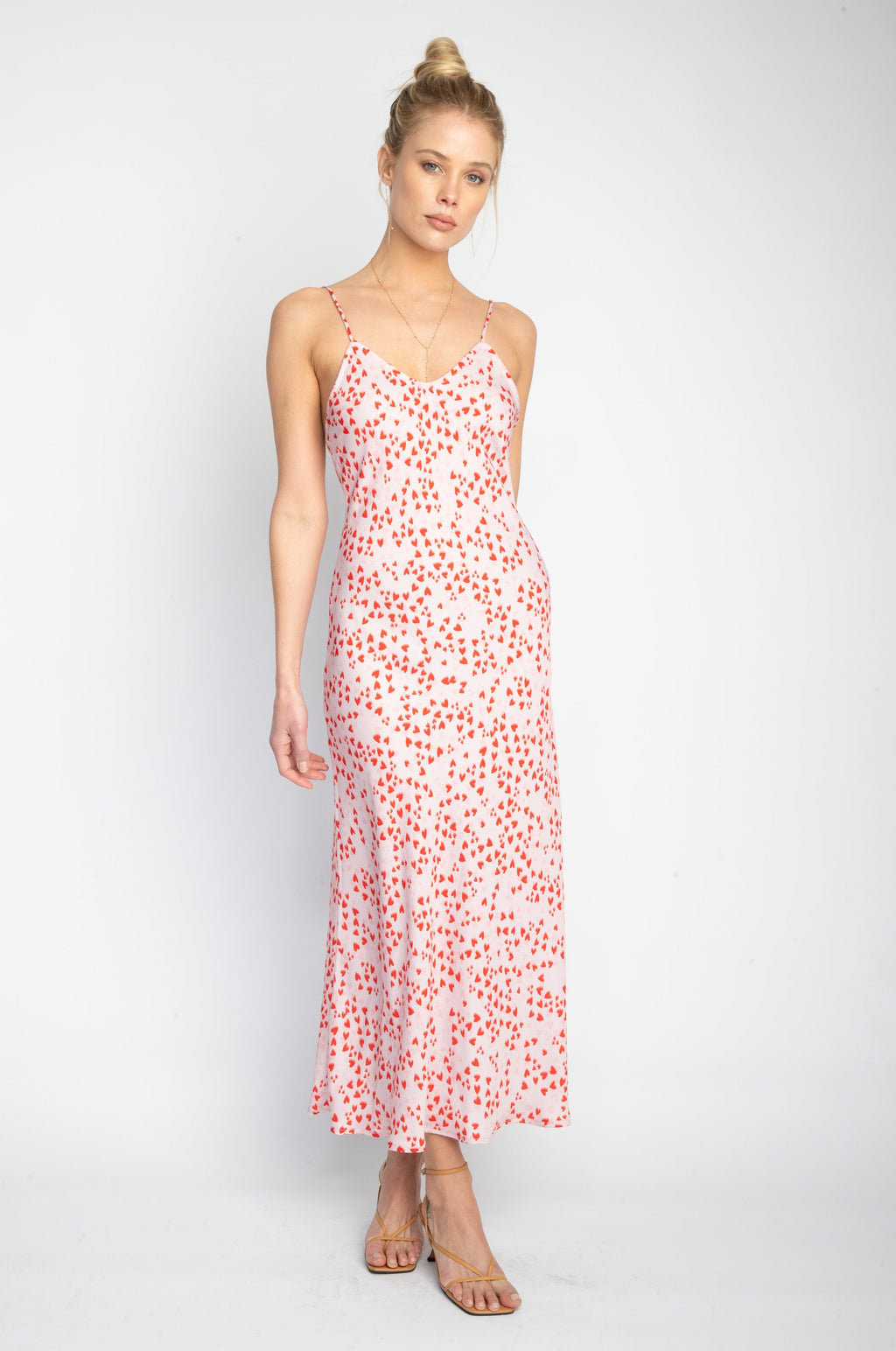 This is an image of Lily Slip - RESA featuring a model wearing the dress
