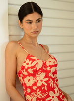 This is an image of Lily Slip in Frida - RESA featuring a model wearing the dress