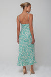 This is an image of Lily Slip in Maldives - RESA featuring a model wearing the dress