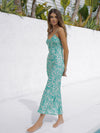 This is an image of Lily Slip in Maldives - RESA featuring a model wearing the dress