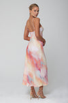 This is an image of Lily Slip in Soraya - RESA featuring a model wearing the dress