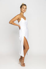 This is an image of Madison Slip - RESA featuring a model wearing the dress