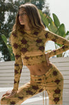 This is an image of Mallory Pant in Stormi - RESA featuring a model wearing the dress
