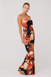This is an image of Margot Maxi in Muse - RESA featuring a model wearing the dress