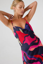 This is an image of Margot Maxi in Picasso - RESA featuring a model wearing the dress