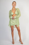 This is an image of Monica Blouse - RESA featuring a model wearing the dress