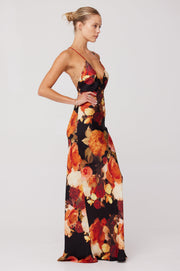 This is an image of Penelope Maxi in Muse - RESA featuring a model wearing the dress
