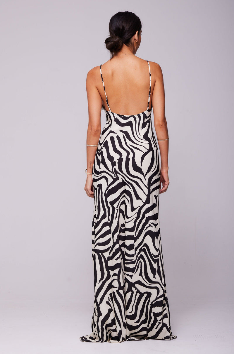 This is an image of Rose Maxi in Tigris - RESA featuring a model wearing the dress