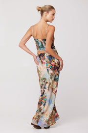 This is an image of Sienna Corset in Shakespeare - RESA featuring a model wearing the dress