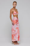 This is an image of Ziggy Skirt in Cosmo - RESA featuring a model wearing the dress