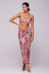 This is an image of Ziggy Skirt in Sayulita - RESA featuring a model wearing the dress